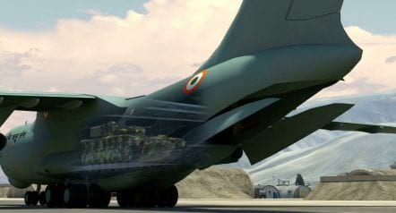 Tata FICV image - Featuring the armored vehicle.