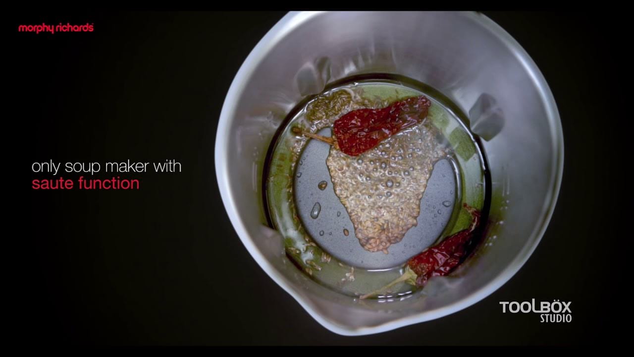Morphy Richards - Product Video work by Toolbox Studio