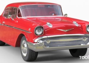 Image of animation video of a car