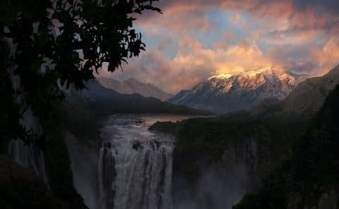 Landscape Matte painting Work - Toolbox Studio